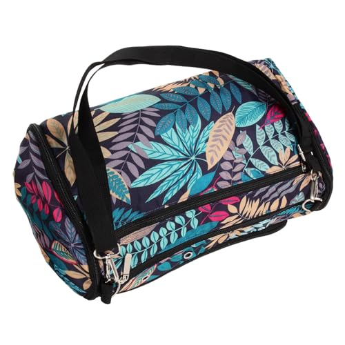 NUOBESTY Kreative Garnaufbewahrungstasche mit Doppelreißverschluss Tragbare Strick Häkelzubehör-tasche für Stricknadeln und Nähzubehör für Reisen und Zuhause NUOBESTY Kreative Garnaufbewahrungstasche mit Doppelreißverschluss Tragbare Strick Häkelzubehör-tasche für Stricknadeln und Nähzubehör für Reisen und Zuhause von NUOBESTY