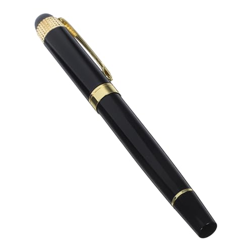 NUOBESTY Eleganter Metall Füllfederhalter für Langlebiger Business Stift mit Feiner Feder für Geschmeidiges Schreiben und Tragbar für Notizen und Unterschriften von NUOBESTY
