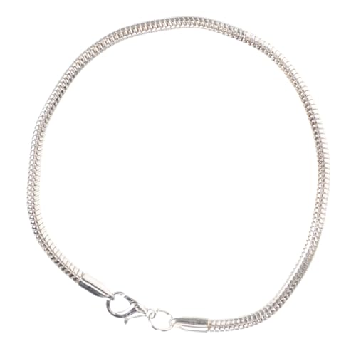 NUOBESTY Elegantes Schlangenarmband Kupfer mit Silberner Galvanisierung und Langlebig für Hochzeiten Partys und Täglichen Gebrauch Passend zu Jedem Outfit NUOBESTY Elegantes Schlangenarmband Kupfer mit Silberner Galvanisierung und Langlebig für Hochzeiten Partys und Täglichen Gebrauch Passend zu Jedem Outfit von NUOBESTY