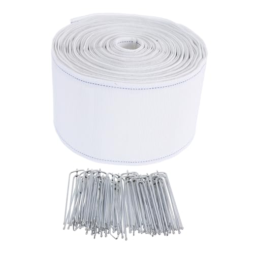 NUOBESTY Faltband mit Langlebigen Prong Haken für Diy Faltvorhang Projekte Anpassbar und Vielseitig Einsetzbar NUOBESTY Faltband mit Langlebigen Prong Haken für Diy Faltvorhang Projekte Anpassbar und Vielseitig Einsetzbar von NUOBESTY