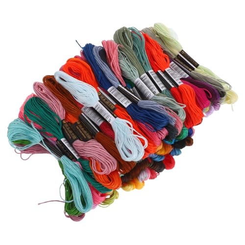 NUOBESTY Farben Stickgarn Set Fadebeständige Stickfäden für Kreuzstich Diy Handarbeiten Portables Nähgarn für Armbandherstellung und Bastelprojekte Umfangreiche Farbauswahl NUOBESTY Farben Stickgarn Set Fadebeständige Stickfäden für Kreuzstich Diy Handarbeiten Portables Nähgarn für Armbandherstellung und Bastelprojekte Umfangreiche Farbauswahl von NUOBESTY