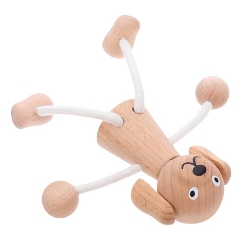 NUOBESTY Farbiges Holzspielzeug Holzhund Unbehandeltes Holzspielzeug Holzpuppen Holzfigur Miniatur Gartenfiguren Tier Holzhandwerk Baumwolle Khaki NUOBESTY Farbiges Holzspielzeug Holzhund Unbehandeltes Holzspielzeug Holzpuppen Holzfigur Miniatur Gartenfiguren Tier Holzhandwerk Baumwolle Khaki von NUOBESTY