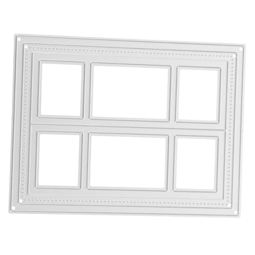 NUOBESTY Fenster Prägevorlage Metall Stanzformen für Scrapbooking Diy Kartenherstellung Albumgestaltung Kompatibel mit Verschiedenen Materialien Einfache Anwendung NUOBESTY Fenster Prägevorlage Metall Stanzformen für Scrapbooking Diy Kartenherstellung Albumgestaltung Kompatibel mit Verschiedenen Materialien Einfache Anwendung von NUOBESTY