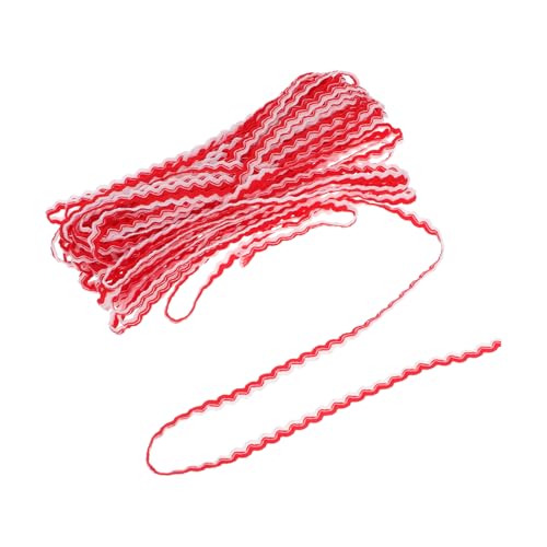 NUOBESTY Förmiges Wellenbesatzband Farben Breit zum Basteln und Verzieren von Vorhängen Teppichen und Kleidung NUOBESTY Förmiges Wellenbesatzband Farben Breit zum Basteln und Verzieren von Vorhängen Teppichen und Kleidung von NUOBESTY