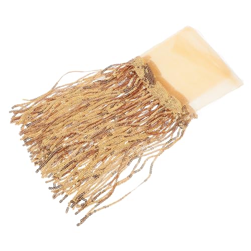 NUOBESTY Fransen Tanzkostüm Pailletten für Damen und Mädchen Dekorative Quasten für Bühnenaufführungen Diy Material für Tanzkleidung Vielseitig Einsetzbar für Partys und Events von NUOBESTY