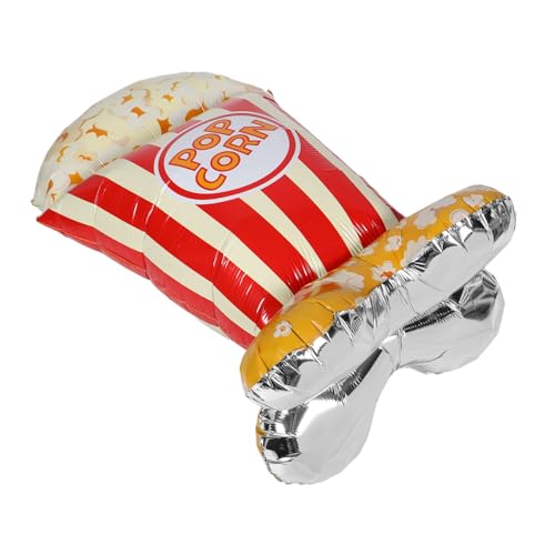 NUOBESTY Giant Popcorn Ballon Stehender Folienballon Wiederverwendbar Robust Kindergeburtstag Dekoration Party Fotorequisite Karneval NUOBESTY Giant Popcorn Ballon Stehender Folienballon Wiederverwendbar Robust Kindergeburtstag Dekoration Party Fotorequisite Karneval von NUOBESTY