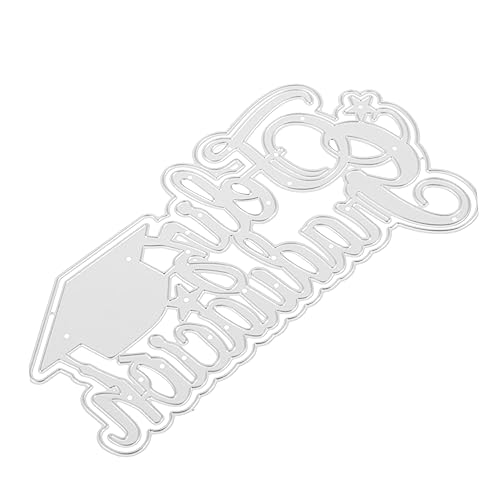 NUOBESTY Graduation Metal Cutting Die Diy Abschlussmützen Stanzform Kohlenstoffstahl für Kartenherstellung Scrapbooking und Papierhandwerk NUOBESTY Graduation Metal Cutting Die Diy Abschlussmützen Stanzform Kohlenstoffstahl für Kartenherstellung Scrapbooking und Papierhandwerk von NUOBESTY