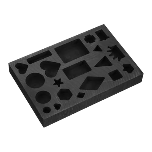 NUOBESTY Graphit Gussform für Schmuckherstellung Metallgussform für Schmelzen und Gießen von Gold Hochtemperaturbeständig Optimierte Metallfluidität von NUOBESTY