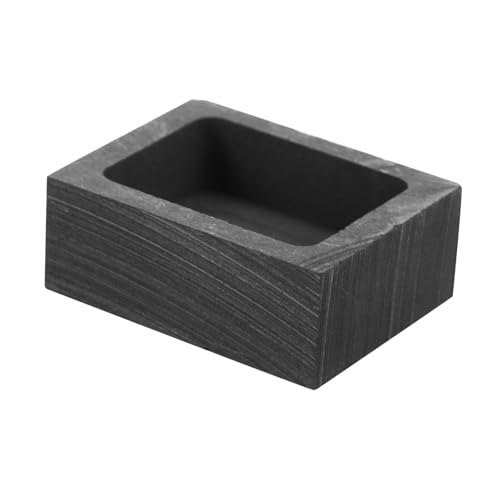 NUOBESTY Graphit-barrenform, Quadratische Graphit-gussform Zum Schmelzen Von Gold Und Silber Aus Metall Zum Selbermachen Von Schmuck von NUOBESTY