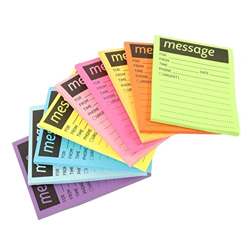 NUOBESTY Haftnotizen Teiliges Selbstklebende Notizzettel für Schule und Zuhause Praktische Memo Pads für Wichtige Erinnerungen und Notizen von NUOBESTY