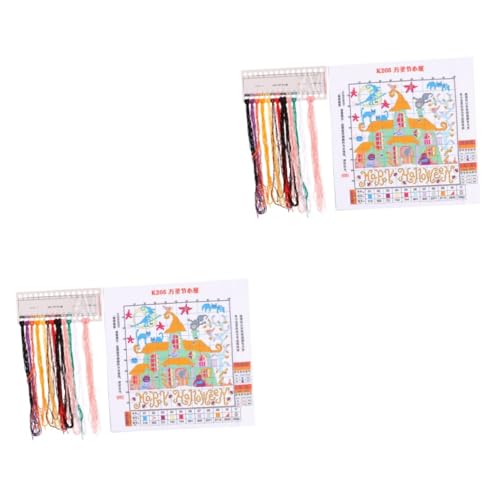 NUOBESTY Halloween-Hütte Kreuz stich Reifen Zubehör Nähen Bausätze Stickerei-Kits embroidery kit embroidery set Geschenkidee geschenkeidee Stickset Kreuzstich-Werkzeugsatz Baumwolle NUOBESTY Halloween-Hütte Kreuz stich Reifen Zubehör Nähen Bausätze Stickerei-Kits embroidery kit embroidery set Geschenkidee geschenkeidee Stickset Kreuzstich-Werkzeugsatz Baumwolle von NUOBESTY
