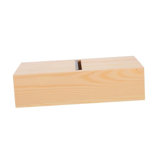 NUOBESTY Handgefertigter Seifenbeveler mit Schublade Holzwerkzeug zum Trimmen Glätten und Schneiden von Seifen und Kerzen für Diy Projekte und Seifenherstellung NUOBESTY Handgefertigter Seifenbeveler mit Schublade Holzwerkzeug zum Trimmen Glätten und Schneiden von Seifen und Kerzen für Diy Projekte und Seifenherstellung von NUOBESTY