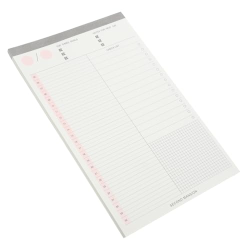 NUOBESTY Haushalts Planer Notizblock Multifunktionales Notizheft für Tägliche Nutzung Tragbar für Büro Reisen und Persönliche Planung NUOBESTY Haushalts Planer Notizblock Multifunktionales Notizheft für Tägliche Nutzung Tragbar für Büro Reisen und Persönliche Planung von NUOBESTY