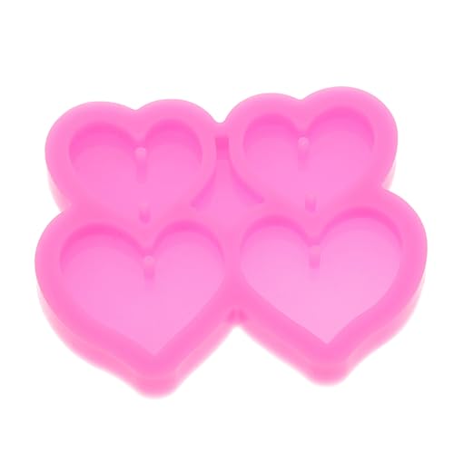NUOBESTY Herzförmige Silikonform für Schmuckherstellung Vielseitig für Resin Wachs Seife Stabile DIY Gießform mit Loch für Anhänger Ohrringe und Schlüsselanhänger Originelles Bastelzubehör NUOBESTY Herzförmige Silikonform für Schmuckherstellung Vielseitig für Resin Wachs Seife Stabile DIY Gießform mit Loch für Anhänger Ohrringe und Schlüsselanhänger Originelles Bastelzubehör von NUOBESTY