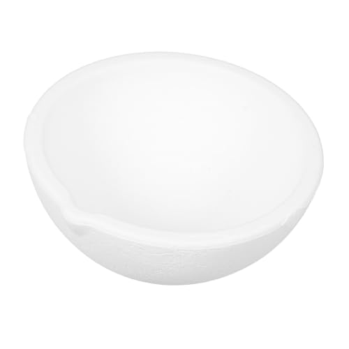 NUOBESTY Hochtemperaturbeständiger Quarz schmelztiegel Unzen Kleiner Gießform tiegel für Haushalt Metall Schmelzen und Verfeinern Sicherer Schmelzprozess für DIY Metallarbeiten von NUOBESTY