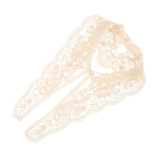 NUOBESTY Hochwertiger Bestickter Spitzenkragen aus Baumwollfaden Leichter Hautfreundlicher Hohl Gearbeiteter Spitzenapplikations Krageneinsatz zum Aufnähen Elegant für und DIY Kleidung NUOBESTY Hochwertiger Bestickter Spitzenkragen aus Baumwollfaden Leichter Hautfreundlicher Hohl Gearbeiteter Spitzenapplikations Krageneinsatz zum Aufnähen Elegant für und DIY Kleidung von NUOBESTY