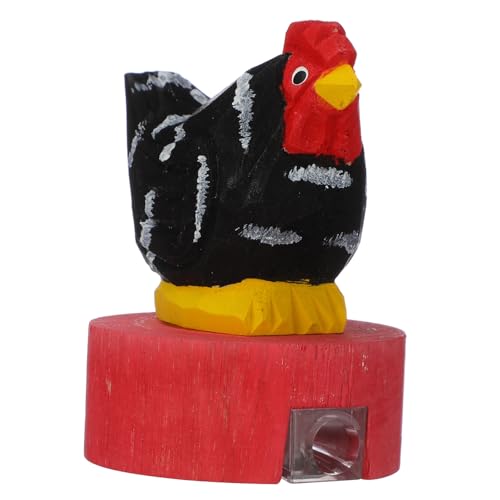 NUOBESTY Holz Bleistiftspitzer Handlich Mini Cartoon Huhn Form Manuell Präziser Anspitzer Tragbar Für Schüler Schule Kunstbedarf von NUOBESTY