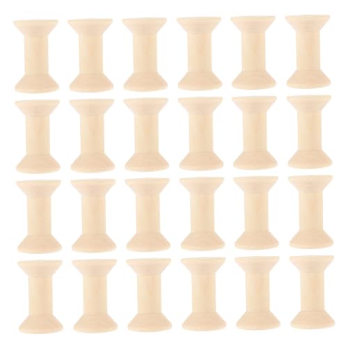 NUOBESTY Holzspule Garnspulen Wickelspulen 100 Stück Original Holzfarbe 15x23mm Nähzubehör zum Basteln Garnhalter für Kreuzstich Nähen Selbstgemacht Aufbewahrung von Nähgarn Holzspulenhalter NUOBESTY Holzspule Garnspulen Wickelspulen 100 Stück Original Holzfarbe 15x23mm Nähzubehör zum Basteln Garnhalter für Kreuzstich Nähen Selbstgemacht Aufbewahrung von Nähgarn Holzspulenhalter von NUOBESTY