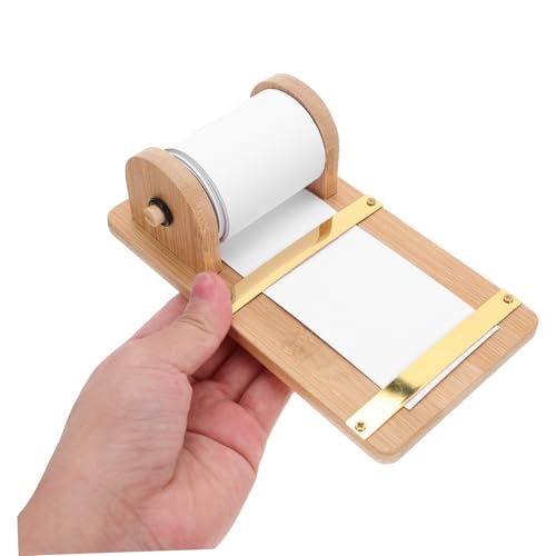NUOBESTY Holz Memo Pad Organizer mit Notizblockrolle Kompakter Tragbarer Papierrollenhalter für Büro und Schreibtisch Langlebiger Leichter Notizspender mit Drehbarer und Natürlichem Design NUOBESTY Holz Memo Pad Organizer mit Notizblockrolle Kompakter Tragbarer Papierrollenhalter für Büro und Schreibtisch Langlebiger Leichter Notizspender mit Drehbarer und Natürlichem Design von NUOBESTY