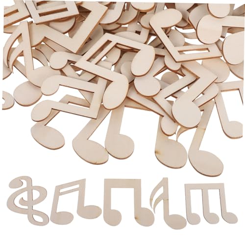 NUOBESTY Holz Musiknoten zum Bemalen Kindgerechte Splitterfreie DIY Bastelmaterialien für Kinderpartys Kreative Musikdeko aus Robustem Holz Hohe Noten pro Packung NUOBESTY Holz Musiknoten zum Bemalen Kindgerechte Splitterfreie DIY Bastelmaterialien für Kinderpartys Kreative Musikdeko aus Robustem Holz Hohe Noten pro Packung von NUOBESTY