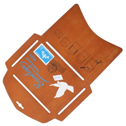 NUOBESTY Holz Umschlag Schablone für Einladungskarten Kreative Diy Vorlage für Briefumschläge Langlebig und Elegant für Grußkarten und Verpackungen Geeignet NUOBESTY Holz Umschlag Schablone für Einladungskarten Kreative Diy Vorlage für Briefumschläge Langlebig und Elegant für Grußkarten und Verpackungen Geeignet von NUOBESTY