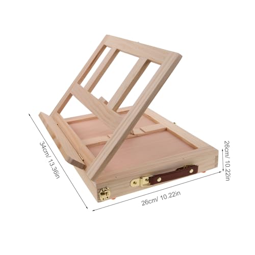 NUOBESTY Holz Zeichentisch Staffelei mit Tragbare Künstler Skizzenstaffelei Robuste Zeichenplatte für Skizzieren Malen und Zeichnen Geeignet für Outdoor Büro und Atelier NUOBESTY Holz Zeichentisch Staffelei mit Tragbare Künstler Skizzenstaffelei Robuste Zeichenplatte für Skizzieren Malen und Zeichnen Geeignet für Outdoor Büro und Atelier von NUOBESTY
