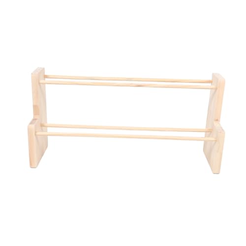 NUOBESTY Holzband Organizer für Geschenkbänder und Bastelmaterialien Doppelschichtiger Halter für Geschenkband Weihnachten und Besondere Anlässe Praktische Aufbewahrungslösung NUOBESTY Holzband Organizer für Geschenkbänder und Bastelmaterialien Doppelschichtiger Halter für Geschenkband Weihnachten und Besondere Anlässe Praktische Aufbewahrungslösung von NUOBESTY