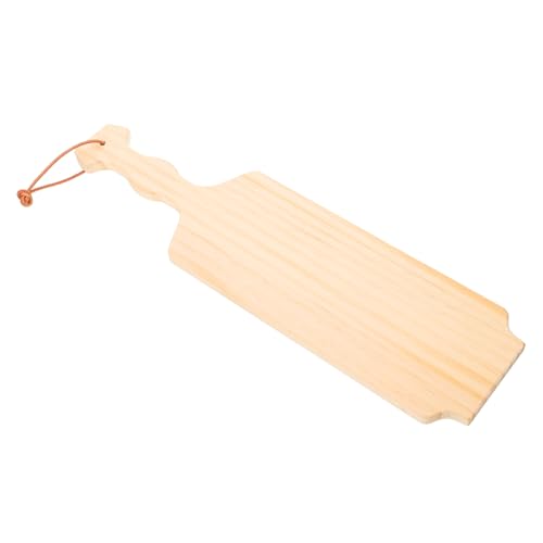 NUOBESTY Holzpaddel für DIY Unvollendetes Holzpaddel Handwerk für Bastelprojekte für Boote und Spielzeuge Langlebig und Sicher für Gestaltung von NUOBESTY