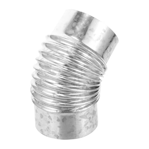 NUOBESTY Kaminrohr Bogen Verzinktem Stahl Einstellbarer Abgasrohr Adapter für Kaminöfen und Abluftsysteme Hochtemperaturbeständig und Korrosionsresistent NUOBESTY Kaminrohr Bogen Verzinktem Stahl Einstellbarer Abgasrohr Adapter für Kaminöfen und Abluftsysteme Hochtemperaturbeständig und Korrosionsresistent von NUOBESTY