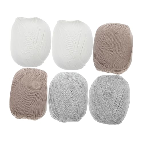 NUOBESTY Kaschmirgarn Garn Für Schal Garn Zum Schichten Bastelgarn Schalgarn Zum Stricken Strickjackengarn Hutgarn Saisongarn Diy Wolle Häkeln Armstrickgarn Handstrickprodukte Kaschmir NUOBESTY Kaschmirgarn Garn Für Schal Garn Zum Schichten Bastelgarn Schalgarn Zum Stricken Strickjackengarn Hutgarn Saisongarn Diy Wolle Häkeln Armstrickgarn Handstrickprodukte Kaschmir von NUOBESTY