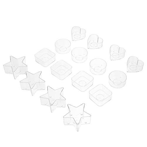 NUOBESTY 16stücke Kerzenglas Mit Deckel Glasbehälter Für Kerzen Diy Kerzenbox Kerzenbehälter Für Basteln Und Handwerk Kompakt Und Tragbar Geeignet Zum Aufbewahren Kleiner Gegenstände NUOBESTY 16stücke Kerzenglas Mit Deckel Glasbehälter Für Kerzen Diy Kerzenbox Kerzenbehälter Für Basteln Und Handwerk Kompakt Und Tragbar Geeignet Zum Aufbewahren Kleiner Gegenstände von NUOBESTY