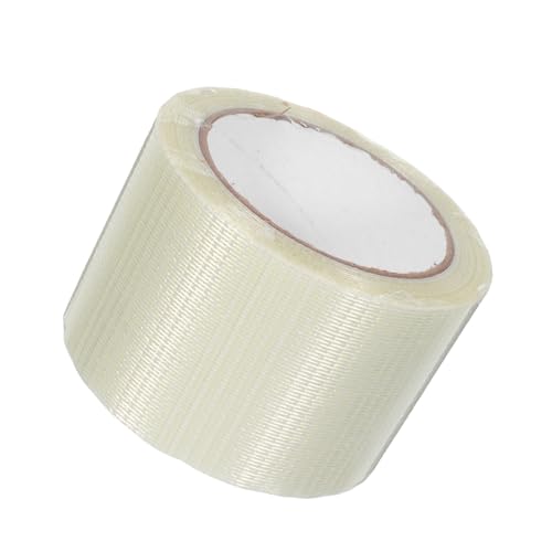 NUOBESTY Klebeband Transparent Verstärktes Netzgewebe mit Hoher Zug Abriebfestigkeit Stark Klebend Für Verpackung Abdichtung und Industrielle Anwendungen von NUOBESTY