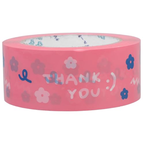 NUOBESTY Klebeband für Versand Dekoratives Verpackungsband mit Stilvollem Design Langlebig und Sicher für Persönliche und Pakete für Kleine Unternehmen von NUOBESTY