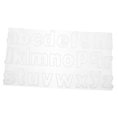 NUOBESTY Kleinbuchstaben Silikonform für DIY Schmuckgestaltung Alphabet Epoxidharz Gießform für Schlüsselanhänger Anhänger und Kreative Bastelprojekte NUOBESTY Kleinbuchstaben Silikonform für DIY Schmuckgestaltung Alphabet Epoxidharz Gießform für Schlüsselanhänger Anhänger und Kreative Bastelprojekte von NUOBESTY