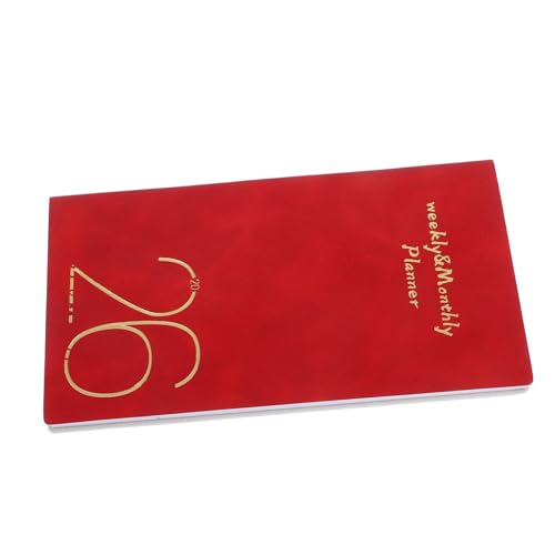 NUOBESTY Kompakter Organizer Notizbuch Pocket Journal Wochenplaner Notizblock für Männer und Frauen für Geschäft Tägliches Journaling Arbeitsorganisation und To Do Listen von NUOBESTY