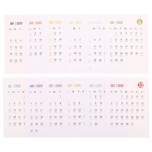 NUOBESTY Kreative Kalendereinträge 2026 Kalenderplaner Aufkleber Für Journaling Journal Aufkleber Schreibtischplaner Kunst Wandkalender Planer Zubehör Für Frauen Akademisches NUOBESTY Kreative Kalendereinträge 2026 Kalenderplaner Aufkleber Für Journaling Journal Aufkleber Schreibtischplaner Kunst Wandkalender Planer Zubehör Für Frauen Akademisches von NUOBESTY
