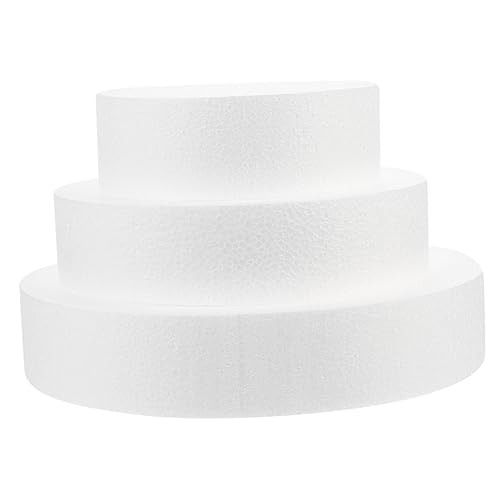 NUOBESTY Kuchen Dekorieren 3 Stücke Schaum Kuchen Dummies Für Praxis Wiederverwendbare NUOBESTY Kuchen Dekorieren 3 Stücke Schaum Kuchen Dummies Für Praxis Wiederverwendbare von NUOBESTY