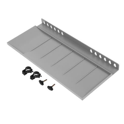 NUOBESTY Kunststocktablett Malstaffelei Tischplatte Pinselhalter Streichen Tabletts Für Staffelei Farbwannen Tablett Aus Aluminiumlegierung Staffelei-tablettaufsatz Maltablett Grau Plastik NUOBESTY Kunststocktablett Malstaffelei Tischplatte Pinselhalter Streichen Tabletts Für Staffelei Farbwannen Tablett Aus Aluminiumlegierung Staffelei-tablettaufsatz Maltablett Grau Plastik von NUOBESTY