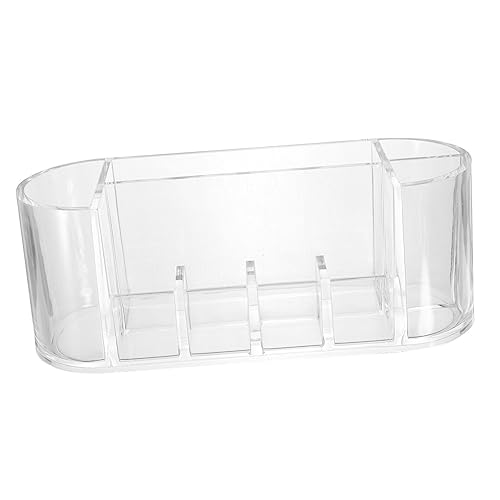 NUOBESTY Make-up-pinselbox Acryl-make-up-pinselhalter Schreibtisch-schreibwarenaufbewahrung Stifthalter Dekorativer Organizer NUOBESTY Make-up-pinselbox Acryl-make-up-pinselhalter Schreibtisch-schreibwarenaufbewahrung Stifthalter Dekorativer Organizer von NUOBESTY