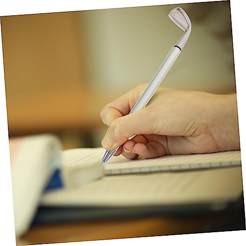 NUOBESTY Metal Kugelschreiber Golfball Stift aus Metall und PP Langlebiger Schreibtisch Golfclub Kugelschreiber Dekorativer Bürobedarf Geschenkidee für Büro und Besondere Anlässe von NUOBESTY