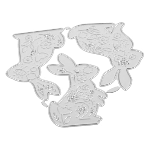 NUOBESTY Metall Stanzschablone Ostern Karbonstahl Prägeschablone Hase DIY Scrapbooking Stanzform Langlebig Wiederverwendbar für Kartenherstellung und Bastelprojekte NUOBESTY Metall Stanzschablone Ostern Karbonstahl Prägeschablone Hase DIY Scrapbooking Stanzform Langlebig Wiederverwendbar für Kartenherstellung und Bastelprojekte von NUOBESTY