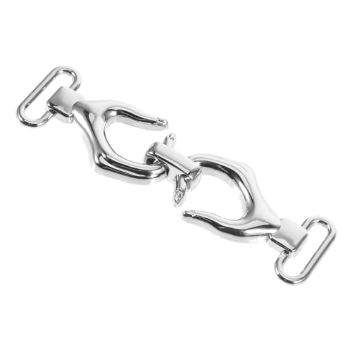 NUOBESTY Knebelschnalle Aus Metall für Mäntel für Damen Mantelhalter Schnallenverschluss Anzug Metallverschluss Leicht und Tragbar Glatt und Silberweiß Größe NUOBESTY Knebelschnalle Aus Metall für Mäntel für Damen Mantelhalter Schnallenverschluss Anzug Metallverschluss Leicht und Tragbar Glatt und Silberweiß Größe von NUOBESTY