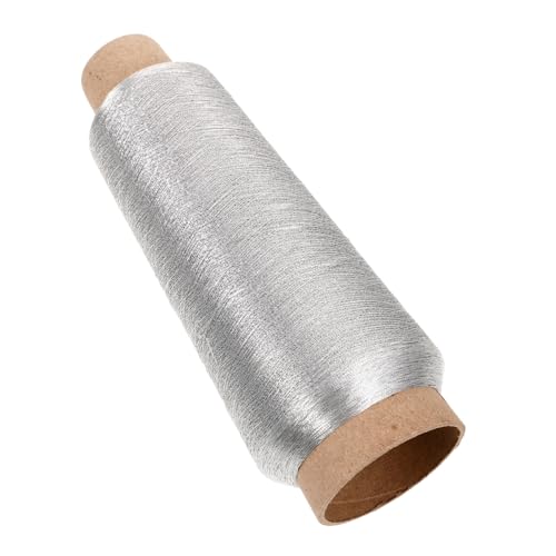 NUOBESTY Metallic Nähgarn Yards Spule Gold Stickgarn für Maschinenstickerei Stricken und Nähen Hohe Festigkeit Langlebig und Bruchsicher von NUOBESTY