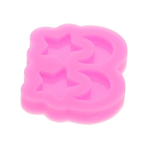 NUOBESTY Mond und Stern Epoxy Gießform für Schmuck Schlüsselanhänger und Anhänger für Kreative Diy Projekte und Designs von NUOBESTY