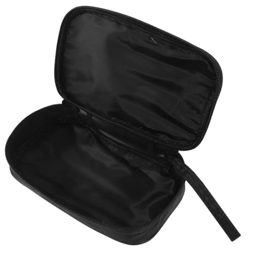 NUOBESTY Multifunktion skit klein Reisen Werkzeugorganisator tragbar Tragen werkzeugtasche Klemm-Multimeter-Tasche Multimeterspeicher Multimeter-Tragetasche Stoff Black von NUOBESTY