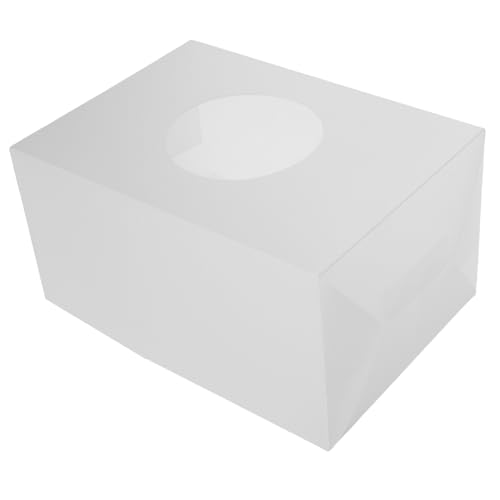 NUOBESTY Multifunktionale Losbox Transparente Abstimmungs und Spendenbox für Partys Spiele und Meetings Quadratische für Karten und Dekorationen von NUOBESTY