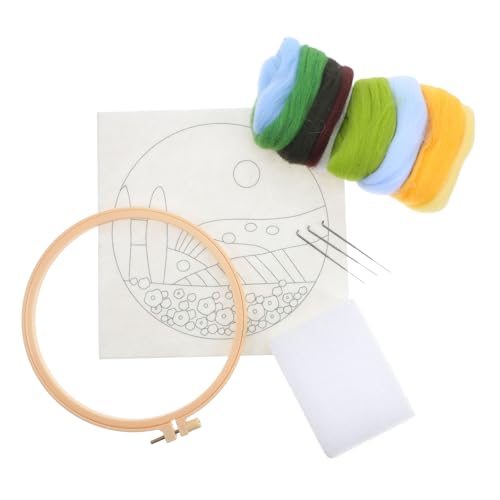 NUOBESTY Nadelfilz für Anfänger mit Werkzeugen Diy Wollfilzen Kit für Familienbasteln und Herbstliche Wohnungsdekoration Anleitung und Stickrahmen NUOBESTY Nadelfilz für Anfänger mit Werkzeugen Diy Wollfilzen Kit für Familienbasteln und Herbstliche Wohnungsdekoration Anleitung und Stickrahmen von NUOBESTY