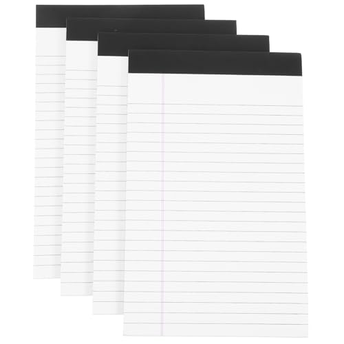 NUOBESTY Notizblock Set Perforierte Notizblätter Liniert Bürobedarf für Aufgaben und Projekte Memo Pad Vielseitig Einsetzbar von NUOBESTY