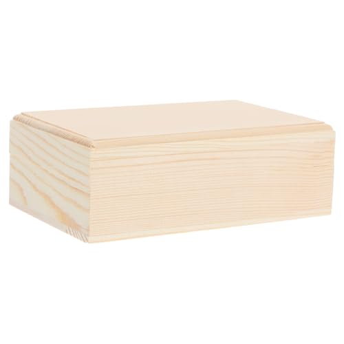 NUOBESTY Organizer Box mit Magnetdeckel Unbemalte Schmuckaufbewahrung Multifunktionale Schatzkiste für Dekoration und DIY Projekte NUOBESTY Organizer Box mit Magnetdeckel Unbemalte Schmuckaufbewahrung Multifunktionale Schatzkiste für Dekoration und DIY Projekte von NUOBESTY