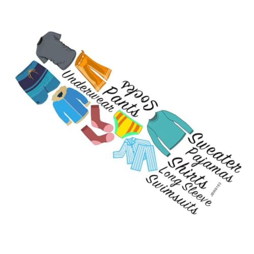 NUOBESTY PVC Selbstklebende Kleiderklassifizierungsaufkleber für Kleiderschrank Farbige Etiketten für Schlafzimmer Wiederablösbar Staubfrei Haftend Einfache Entfernung ohne Rückstände NUOBESTY PVC Selbstklebende Kleiderklassifizierungsaufkleber für Kleiderschrank Farbige Etiketten für Schlafzimmer Wiederablösbar Staubfrei Haftend Einfache Entfernung ohne Rückstände von NUOBESTY
